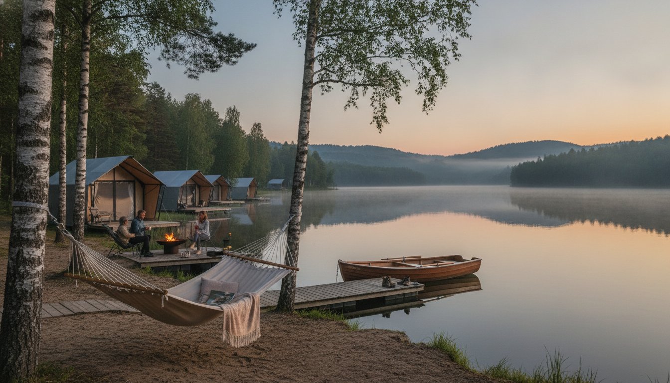 Wypoczynek nad jeziorem na weekend – analiza zjawiska