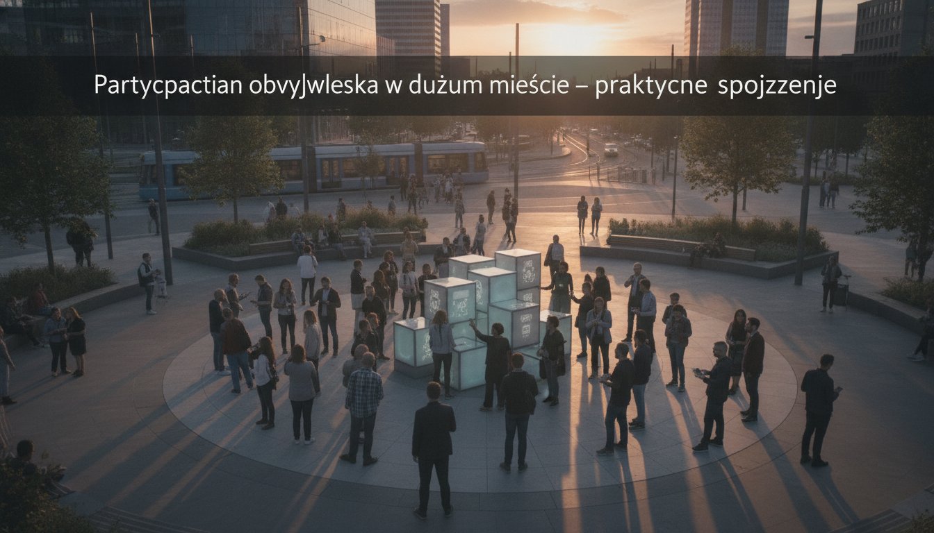 Partycypacja obywatelska w dużym mieście – praktyczne spojrzenie